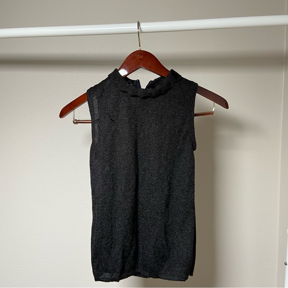 Vintage Carol Brent Black Top